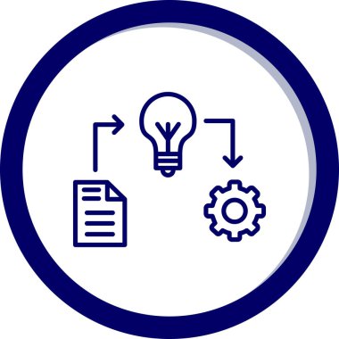 Seo simgesinin vektör illüstrasyonu