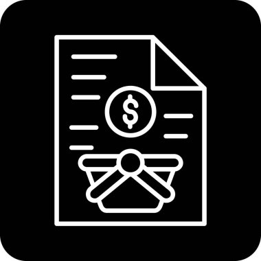 Vektör Doları simge tasarlamak