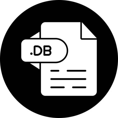 dosya vektör dairesi modern simge tasarımı