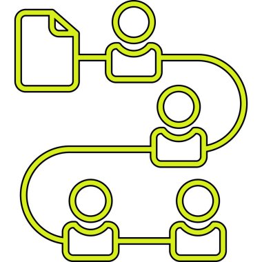 ağ bağlantısı. Web simgesi vektör illüstrasyonu