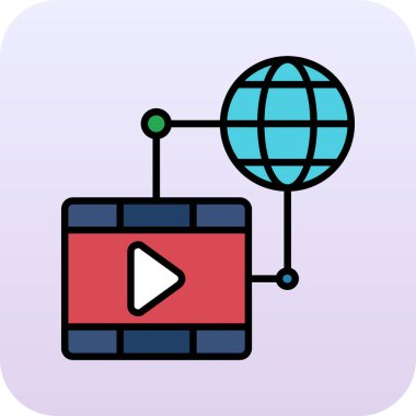 seo modern simgesinin vektör illüstrasyonu