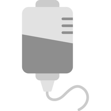 elektrik dolgu vektörü simgesi