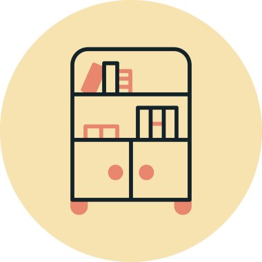 Teslimat. Web simgesi basit illüstrasyon