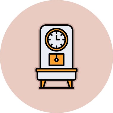 Alarm! Web simgesi basit illüstrasyon