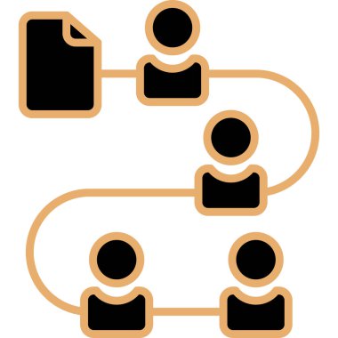 şebeke. Web simgesi basit illüstrasyon