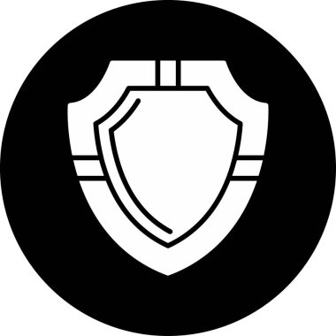 Modern kalkanın vektör çizimi