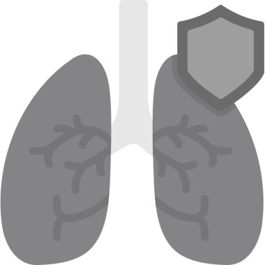 akciğerler insan organı simgesi