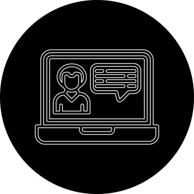 bilgisayar simgesi, vektör illüstrasyonu