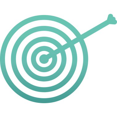 Okçuluk simge vektör çizim