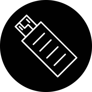 pil vektör simgesi modern illüstrasyon