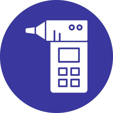 Benzin istasyonu modern simgesinin vektör illüstrasyonu