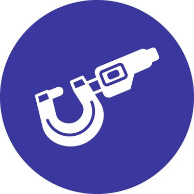 silah simgesi vektör illüstrasyonu