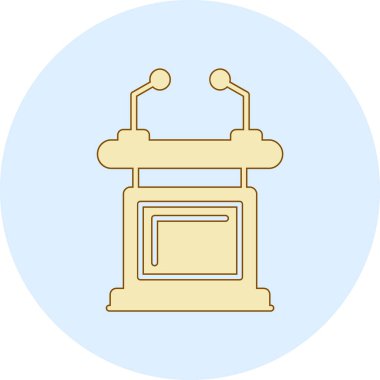 Modern eğitim ikonunun vektör illüstrasyonu