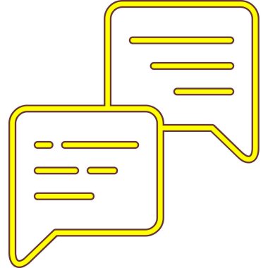 konuşma balonu ikonu vektör illüstrasyon tasarımı