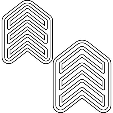 iki boyutlu soyut arkaplan. vektör illüstrasyonu