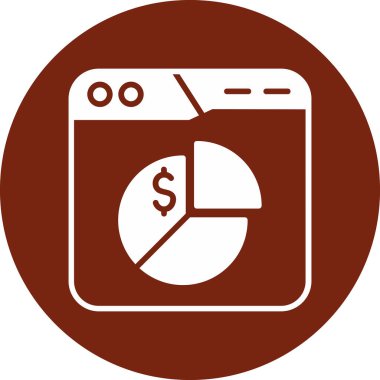 Para makinesi simgesi. Basit resimleme