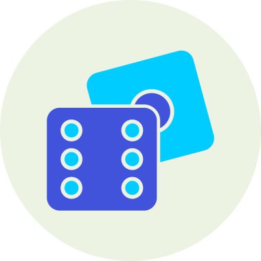 Kart. Web simgesi basit illüstrasyon