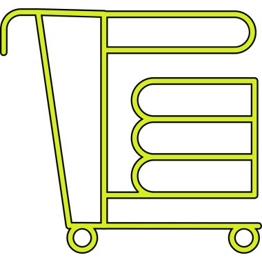 Araba ikonu. vektör illüstrasyonu