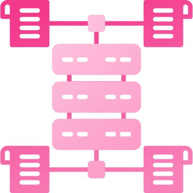 ağ bağlantısı. Basit resimleme