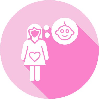 Beyaz elbiseli bir kadının vektör çizimi