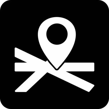 harita konumu simgesi katı biçimi