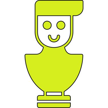 Ödül kupası birincisi simgesi ana hatlarıyla