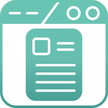 seo modern simgesinin vektör illüstrasyonu