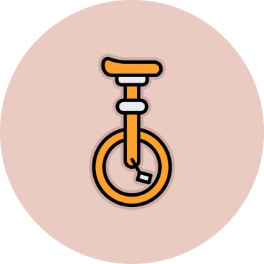 vektör bisiklet simgesi illüstrasyonu