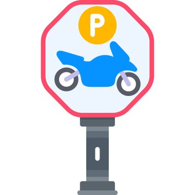 Park bisikleti. vektör illüstrasyonu.