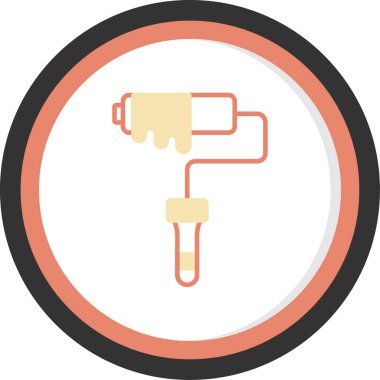 Dolgu simgesi vektör illüstrasyonu