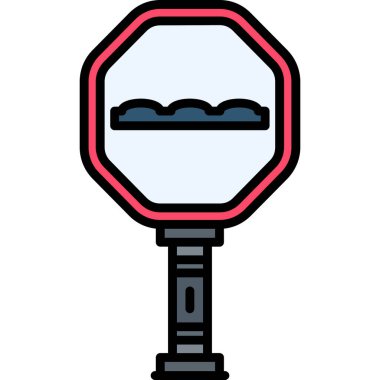 Sokak lambası. Web simgesi