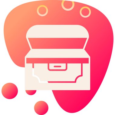 yemek web simgesi basit vektör illüstrasyonu