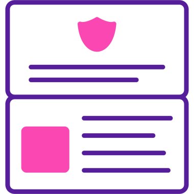 Web simgesi tasarımı illüstrasyonu