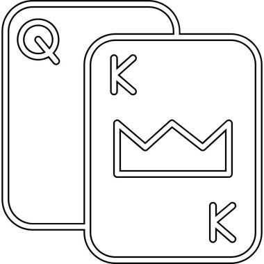 Kral. Web simgesi basit illüstrasyon