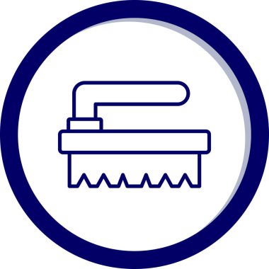 Bir b simgesinin vektör illüstrasyonu