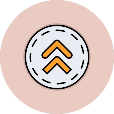 Sikke Simgesi vektör illüstrasyonu