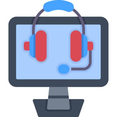 Çağrı merkezi. Web simgesi