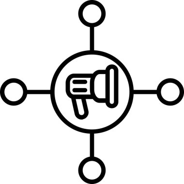 Hedef. Web simgesi basit tasarım