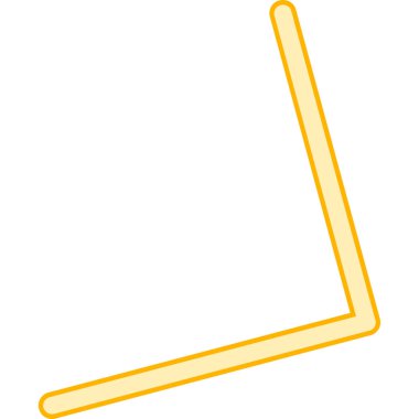 Sarı kalem ve boş bir sayfa.