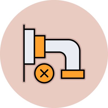 Modern simgenin vektör illüstrasyonu