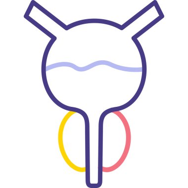 Golf topu vektör çizgisi tasarımı