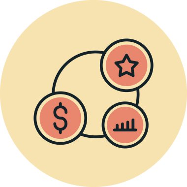 seo modern simgesinin vektör illüstrasyonu