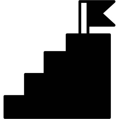 merdiven simgesi çizimi