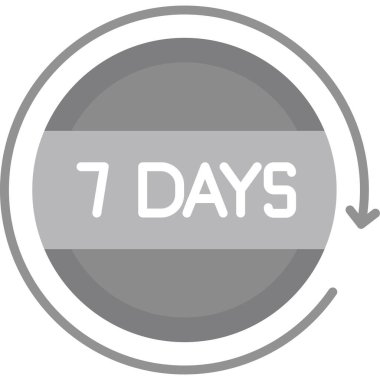 gün işareti simgesi. vektör illüstrasyonu