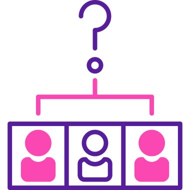 Basit vektör illüstrasyon simgesi