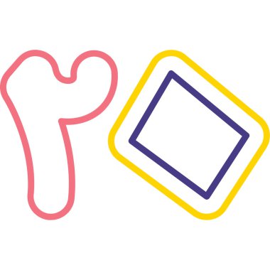 Gıda simgesi arkaplanının vektör çizimi