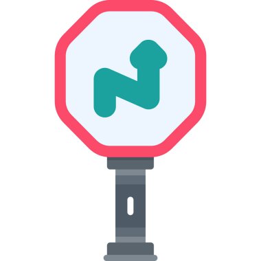 Yol tabelası. Basit tasarım