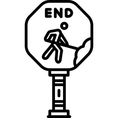 Kes şunu! Web simgesi basit tasarım