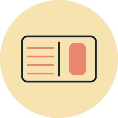 Dosya. Web simgesi basit illüstrasyon