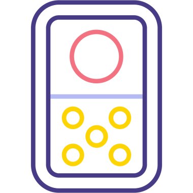 Cep telefonu. Basit resimleme